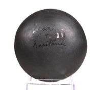 San Ildefonso Pueblo Pottery Plate By Maria and Santana