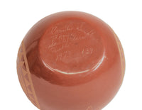 Santa Clara Pueblo Pottery By Camillo Tafoya "Sunflower"