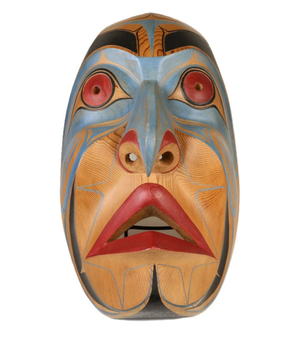 Coast Salish Squamish Mask By Floyd Joseph