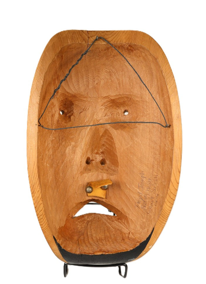 Coast Salish Squamish Mask By Floyd Joseph