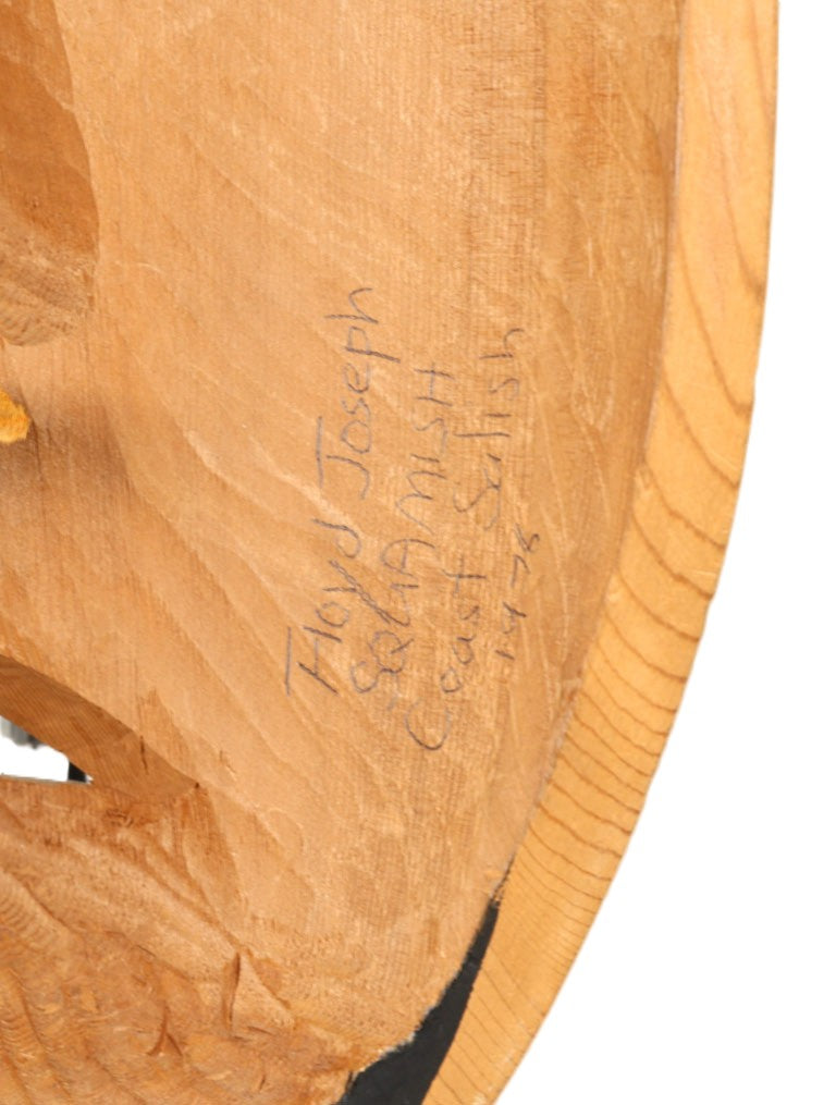 Coast Salish Squamish Mask By Floyd Joseph