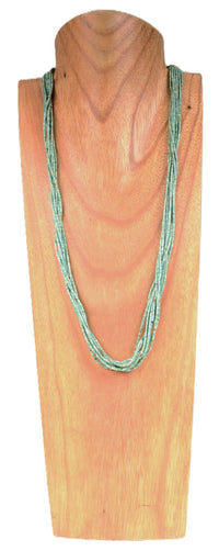 Santo Domingo Pueblo Turquoise Heishi Necklace