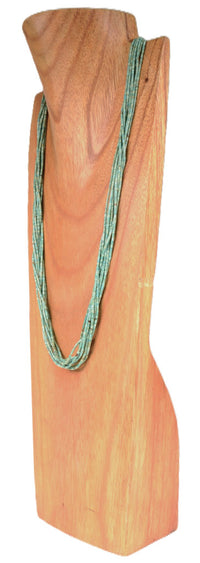 Santo Domingo Pueblo Turquoise Heishi Necklace