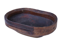 19th Century  Eskimo Wood Oil Bowl