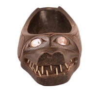 Tlinkit Carved Wood Seal Bowl