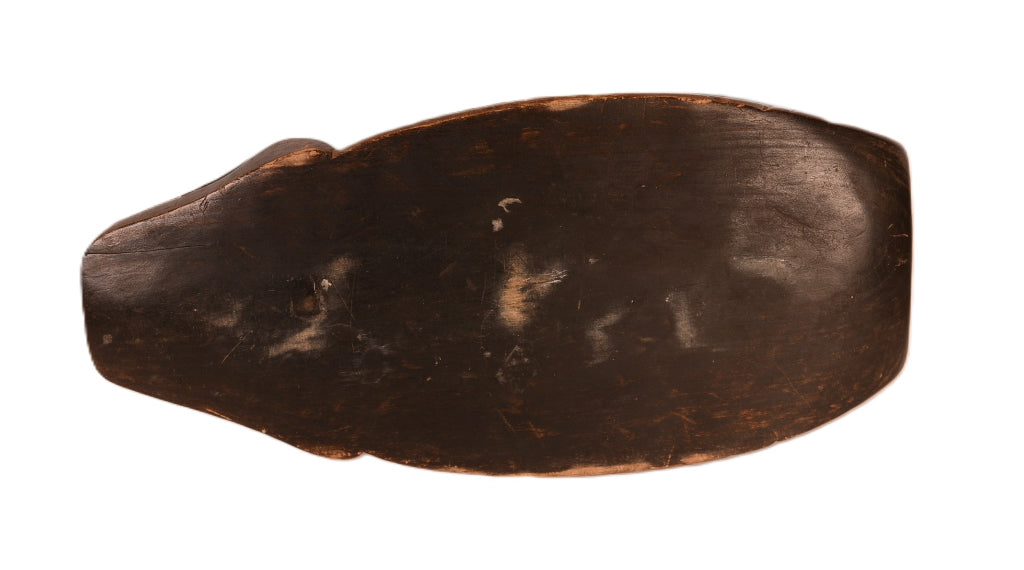 Tlinkit Carved Wood Seal Bowl
