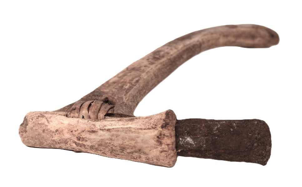 Inuit Caribou Antler Steel Celt