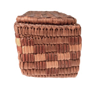 Salish Rectangular Basket Box with Lid