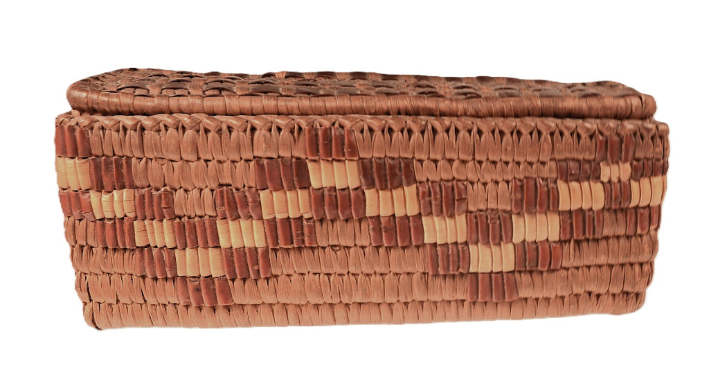 Salish Rectangular Basket Box with Lid