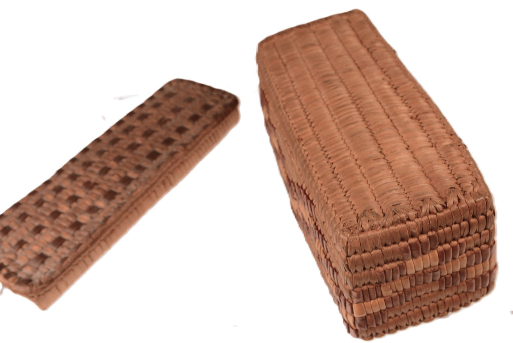 Salish Rectangular Basket Box with Lid