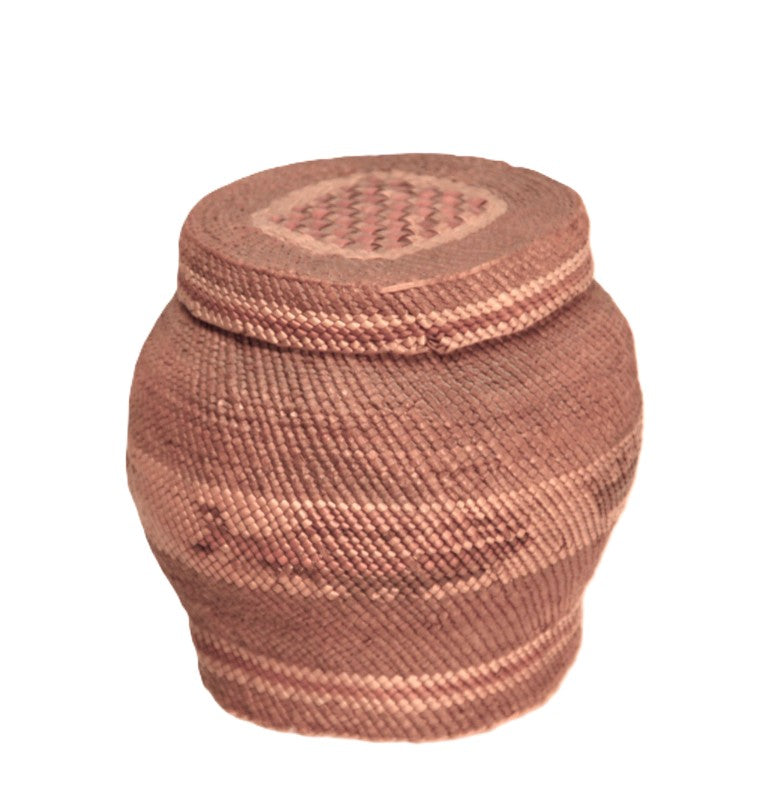 Makah Basket with Lid