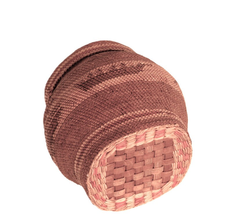 Makah Basket with Lid