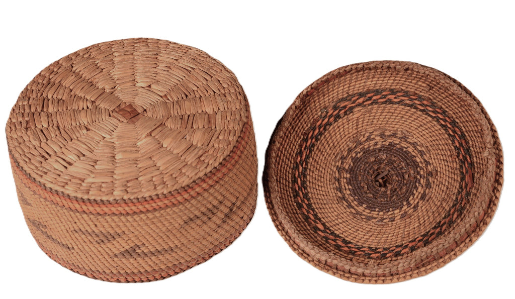 Makah Small Basket with Lid