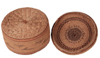 Makah Small Basket with Lid