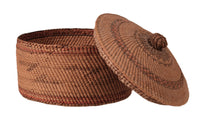 Makah Small Basket with Lid