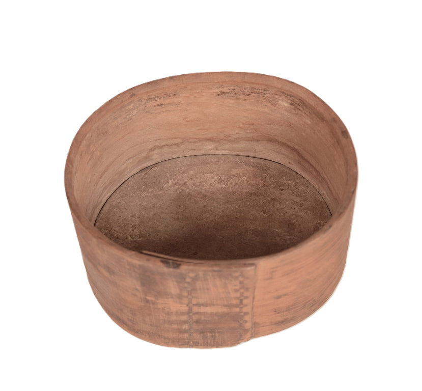 Inuit Bent Wood Oval Box