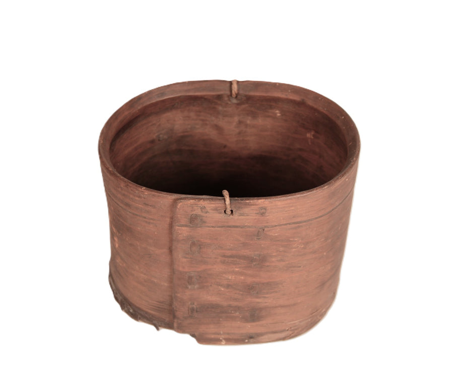 Inuit Bent Wood Oval Box