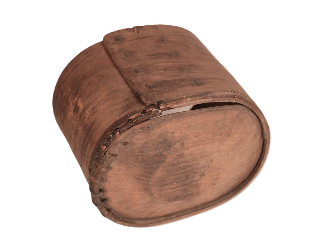 Inuit Bent Wood Oval Box