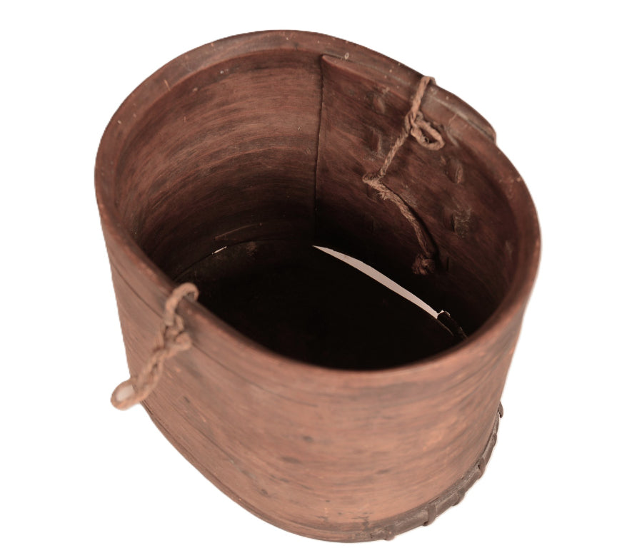 Inuit Bent Wood Oval Box