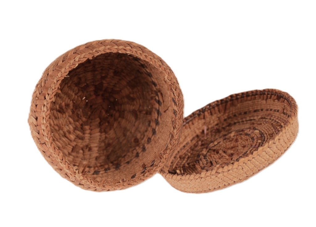 Makah Small Basket with Lid