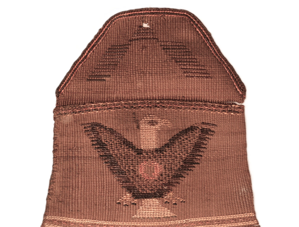 Tlingit Wall Pocket Basketry; Thunderbird and Whale