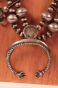 Navajo Squash Blossom Necklace