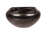 San Ildefonso Pueblo Black on Black Pottery By Maria Martinez