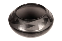 San Ildefonso Pueblo Black on Black Pottery By Maria Martinez