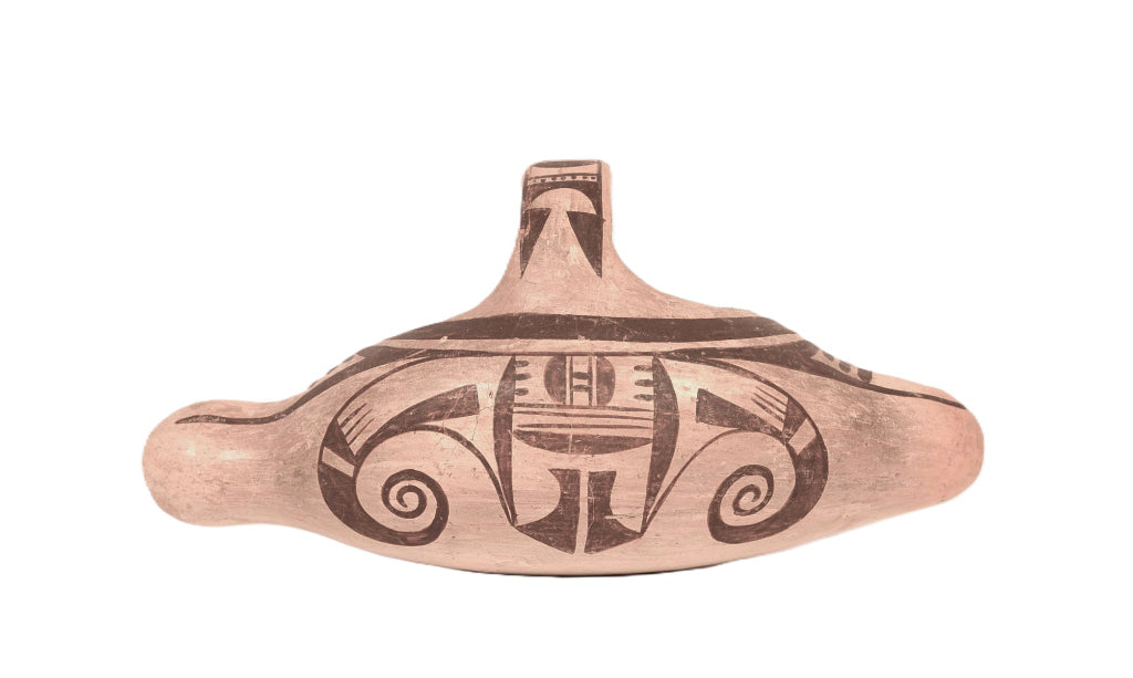 Hopi Pueblo Eccentric Form Pottery By Nampeyo of Hano