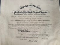 Grover Cleveland Presidential Appointment for the "Agent for the Indians of the Rosebud Agency in South Dakota"