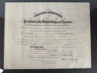 William McKinley Presidential Appointment for the "Agent for the Indians of the Rosebud Agency in South Dakota"