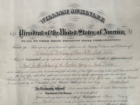 William McKinley Presidential Appointment for the "Agent for the Indians of the Rosebud Agency in South Dakota"