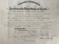 William McKinley Presidential Appointment for the "Agent for the Indians of the Rosebud Agency in South Dakota"