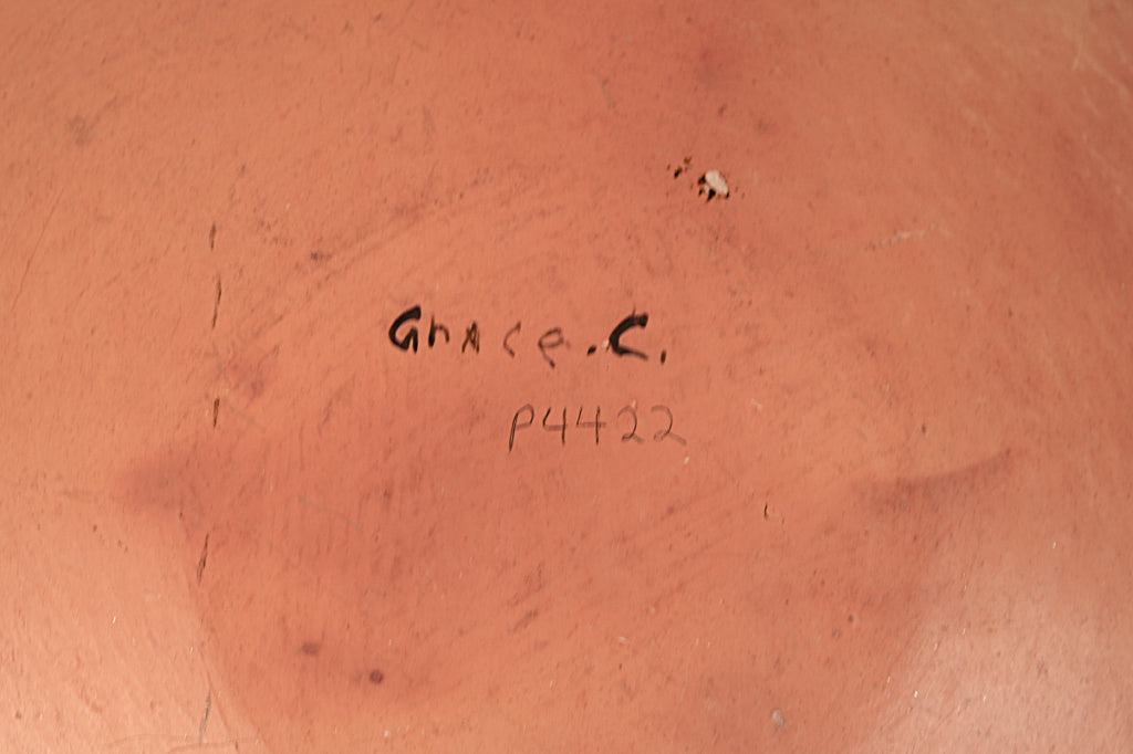 Hopi Pueblo Pottery Dish By Grace Chapella