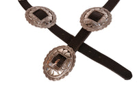 Navajo Sterling Silver Concho Belt