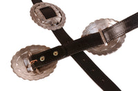 Navajo Sterling Silver Concho Belt