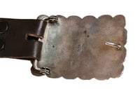 Navajo Sterling Silver Concho Belt