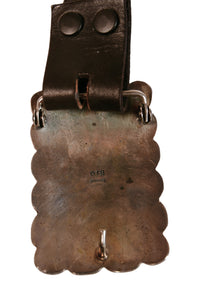 Navajo Sterling Silver Concho Belt