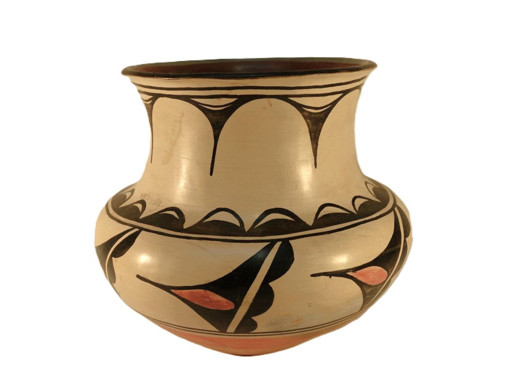 Early San Ildefonso Pueblo Olla Pottery