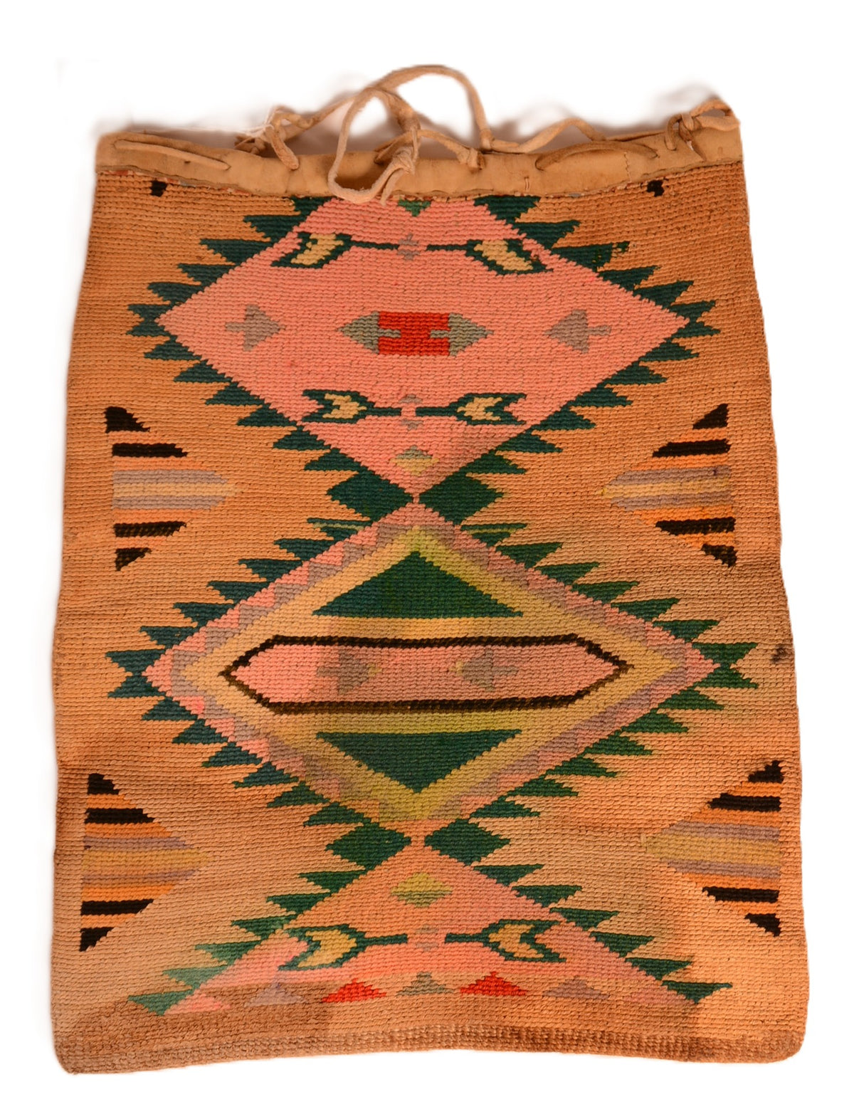 Large Nez Perce Cornhusk Bag