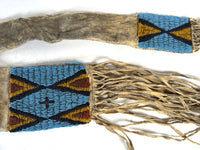Plains Beaded Hide Bow and Quiver Case