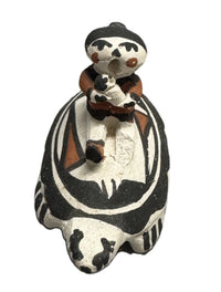 Pueblo and Mixed Pottery Group - Turtles Pottery Set of 6 - Judy Shields -