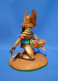 Hopi Kachina: Great Horned Owl Katsina (Mongwa) by Alfred "Bo" Lomahquahu