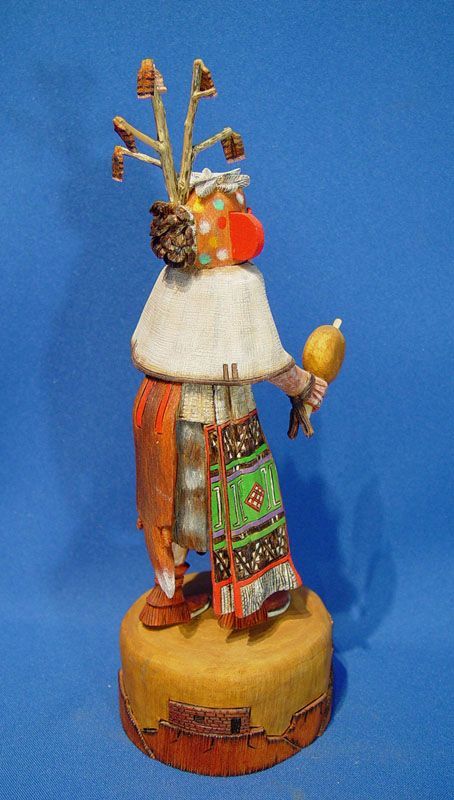 Hopi Kachina Earth God (Masau'u) By Lauren Honyouti
