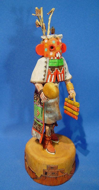 Hopi Kachina Earth God (Masau'u) By Lauren Honyouti
