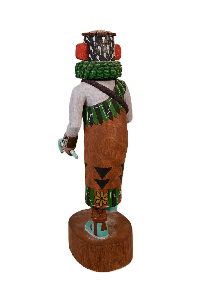 Hopi Kachina Three-Nosed Sikyahote Doll By Herschel Talashoma, Jr.