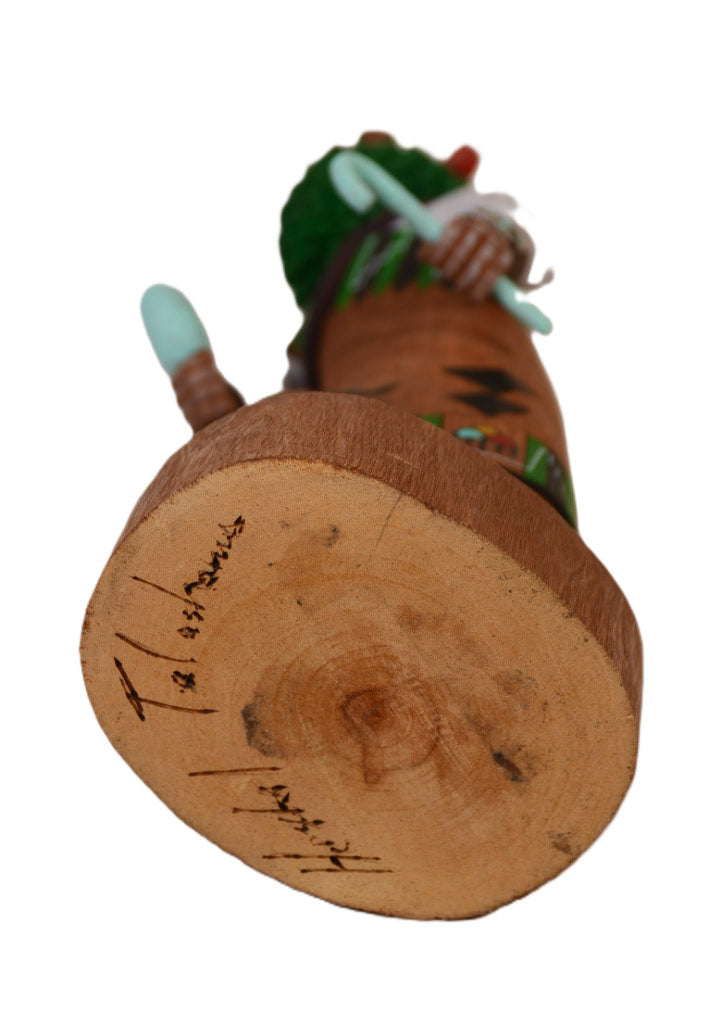 Hopi Kachina Three-Nosed Sikyahote Doll By Herschel Talashoma, Jr.
