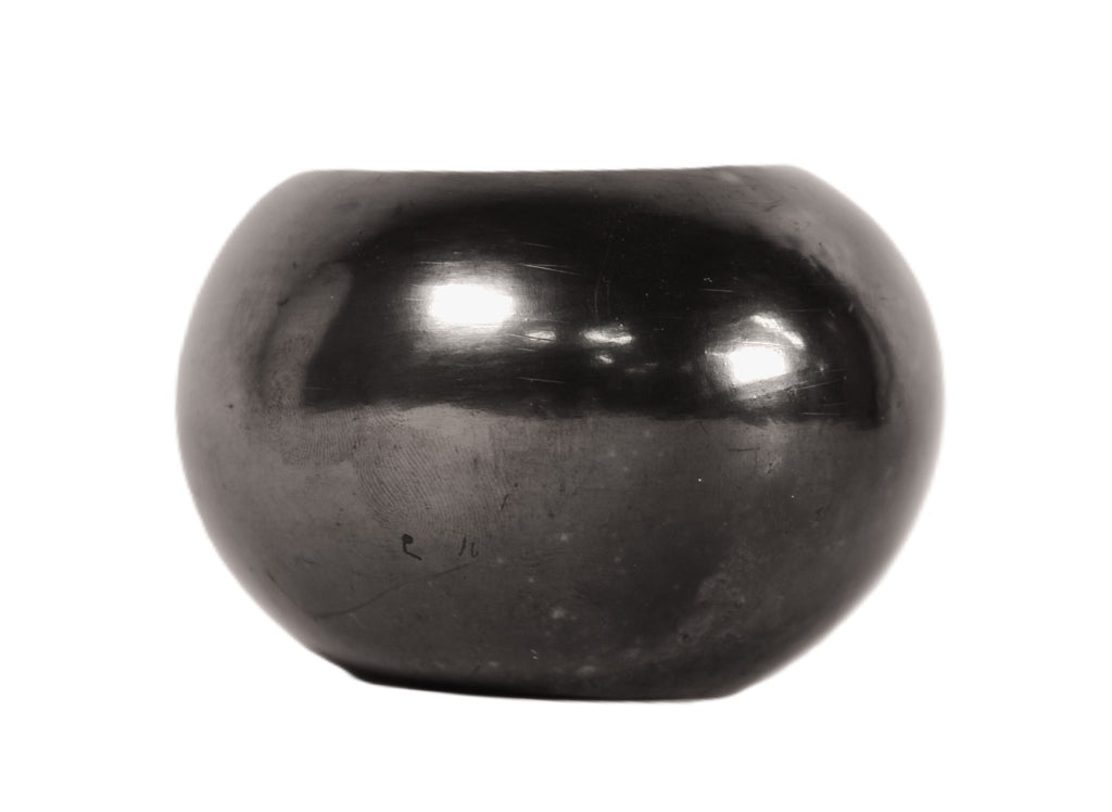 San Ildefonso Pueblo Blackware Bowl By Maria Martinez