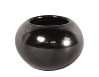San Ildefonso Pueblo Blackware Bowl By Maria Martinez