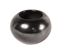San Ildefonso Pueblo Blackware Bowl By Maria Martinez